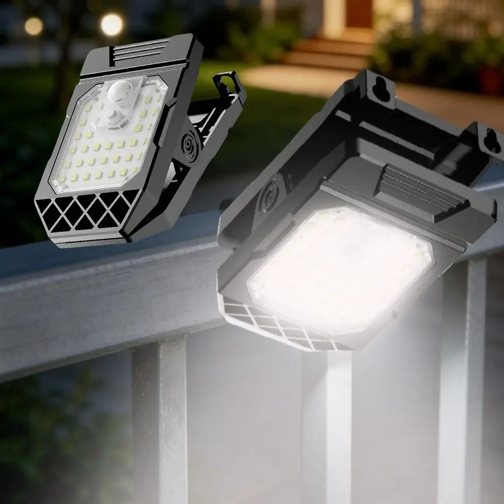 Waterproof Solar Clamp On Lights 3 Lighting Modes Human Body Sensing Motion Sensor Lights Portable Clip On Solar Clip Light
Waterproof Solar Clamp On Lights 3 Lighting Modes Human Body Sensing Motion Sensor Lights Portable Clip On Solar Clip Light