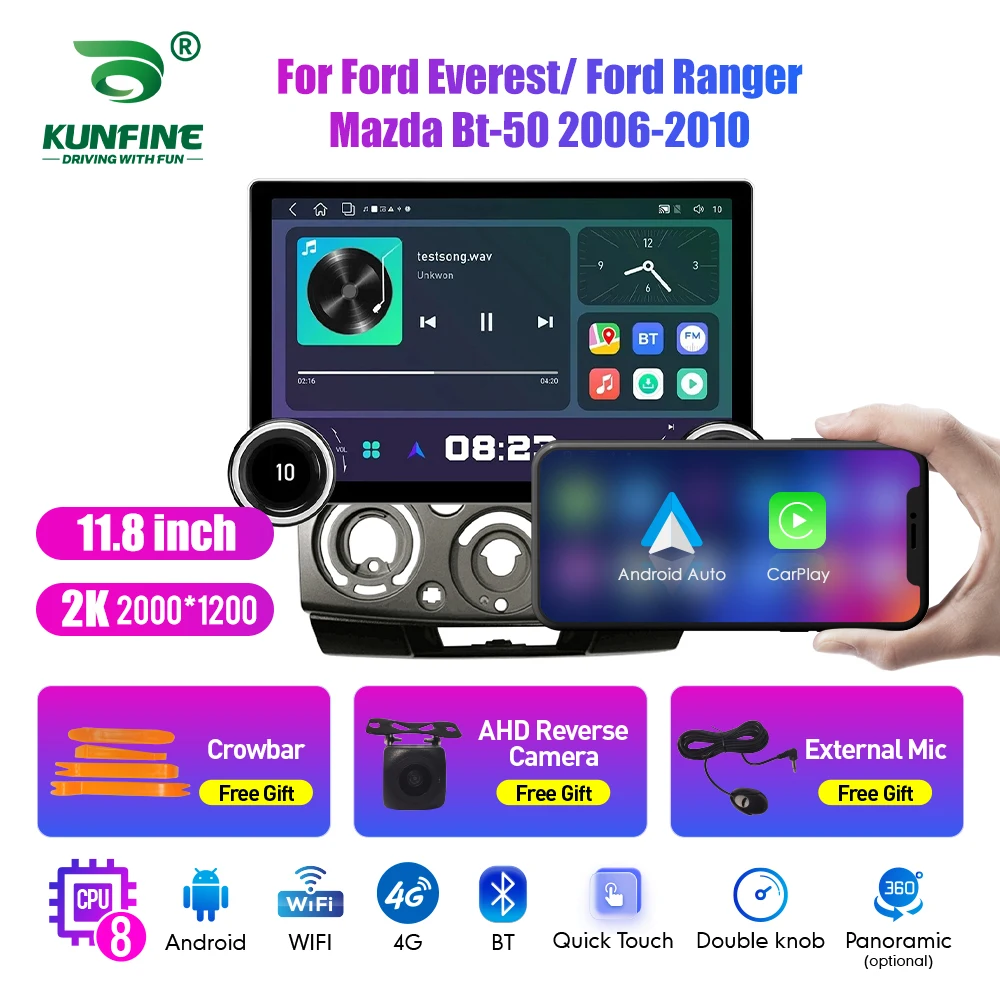 11.8 Inch 2K Double Knobs 2 Din Car Radio For Honda Bt-50 2006-2010 Car Radio DVD Multimedia Video Player Android Auto Carplay
11.8 Inch 2K Double Knobs 2 Din Car Radio For Honda Bt-50 2006-2010 Car Radio DVD Multimedia Video Player Android Auto Carplay