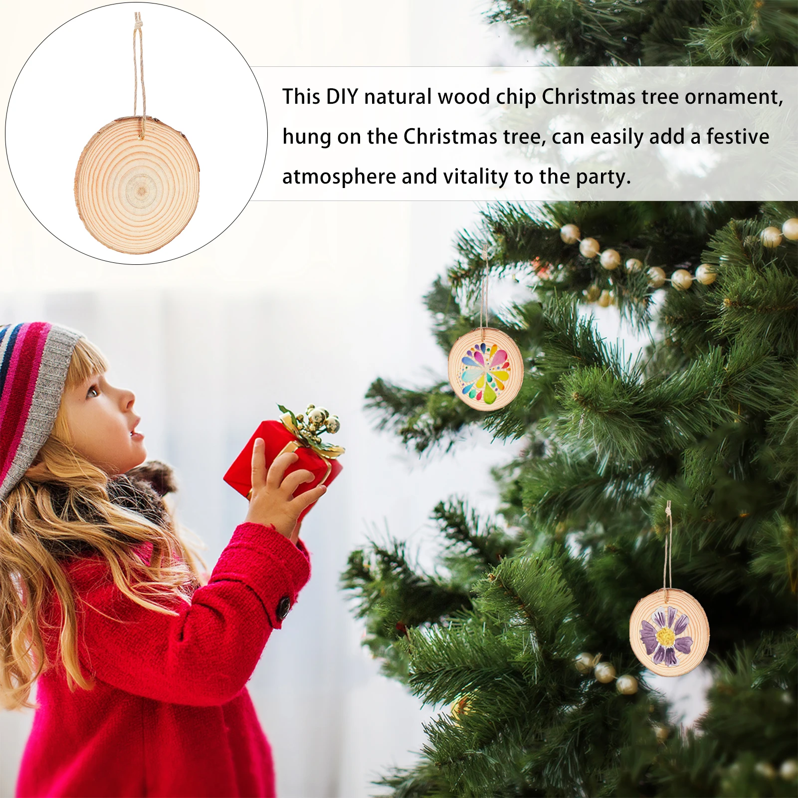 30pcs Natural Pine Wood Slices Diy Craft Unfinished Wooden Cutouts Blank Log Chips For Christmas Tree Party Home Wedding
30pcs Natural Pine Wood Slices Diy Craft Unfinished Wooden Cutouts Blank Log Chips For Christmas Tree Party Home Wedding