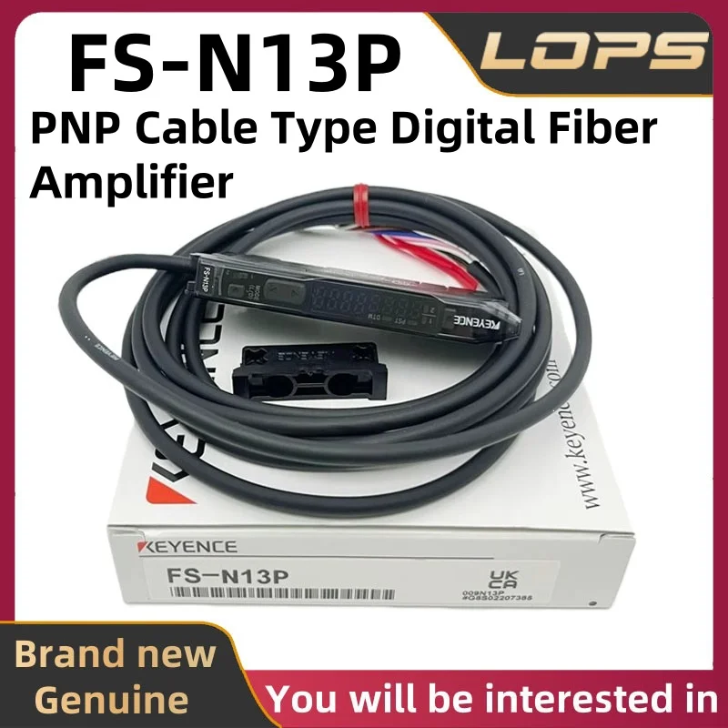 FS-N13P New Original KEYENCE PNP Cable Type Digital Fiber Amplifier, In Stock, Welcome to Inquiry
FS-N13P New Original KEYENCE PNP Cable Type Digital Fiber Amplifier, In Stock, Welcome to Inquiry