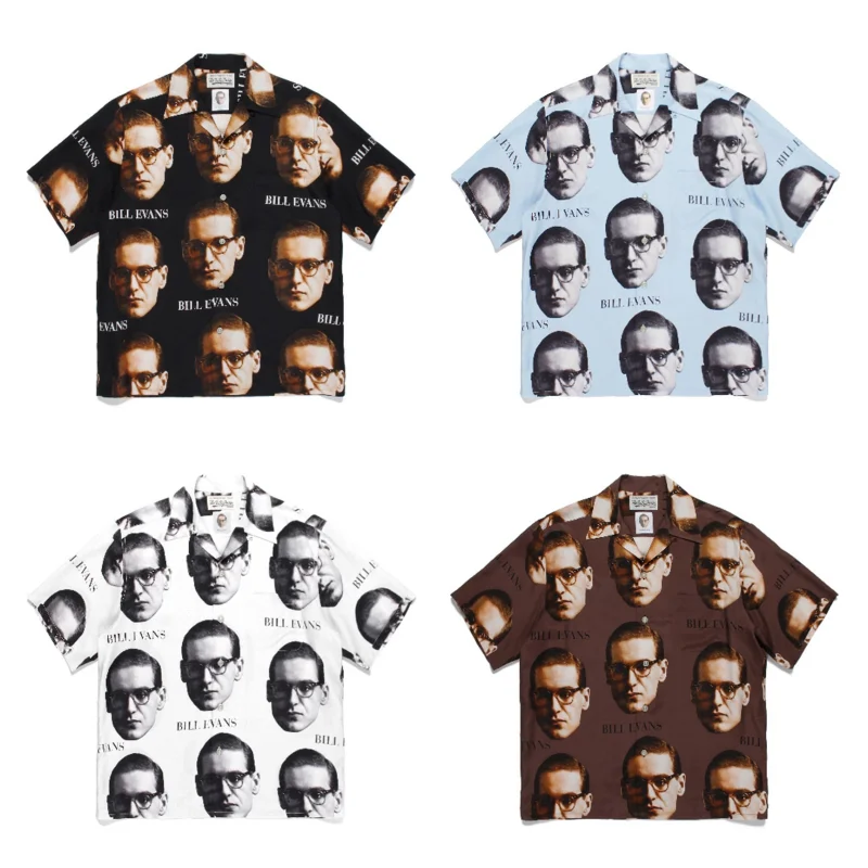 WACKO MARIA Classic Mens Womens Couple Hip Hop Loose Digital High Quality Print Pattern Hawaiian Short Sleeve Shirt
WACKO MARIA Classic Mens Womens Couple Hip Hop Loose Digital High Quality Print Pattern Hawaiian Short Sleeve Shirt