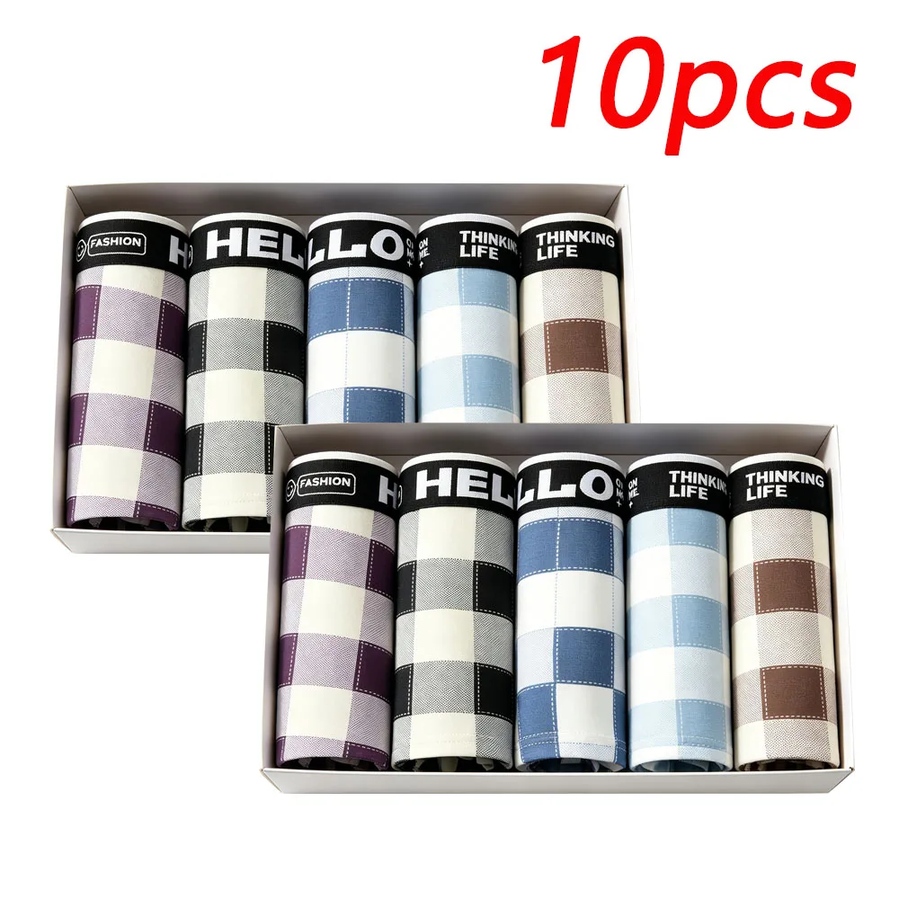 10-piece MEN'S Fashionable and Charming Flower Underwear Comfortable and Breathable Crotch Boxers Teenagers plus Size Underwear.
10-piece MEN'S Fashionable and Charming Flower Underwear Comfortable and Breathable Crotch Boxers Teenagers plus Size Underwear.