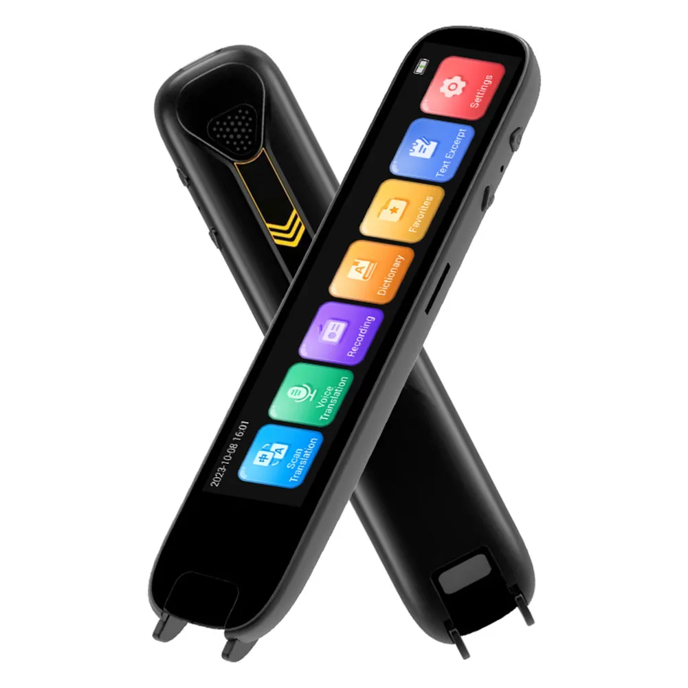 Smart Voice Translator Pen for Real Time Translation in 112 Languages for Travelers and Business Professionals
Smart Voice Translator Pen for Real Time Translation in 112 Languages for Travelers and Business Professionals