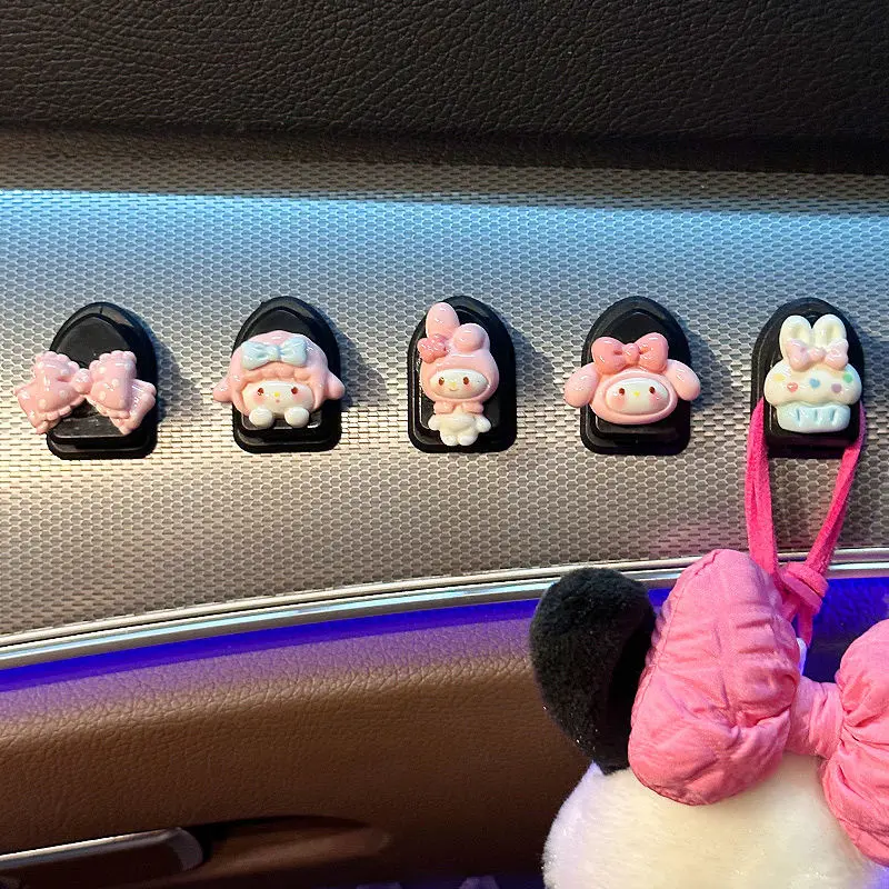 Sanrio Family HelloKitty Car DIY Accessories Hook Accessories Kawaii Melody Female Car Interior Decoration Car Decoration
Sanrio Family HelloKitty Car DIY Accessories Hook Accessories Kawaii Melody Female Car Interior Decoration Car Decoration