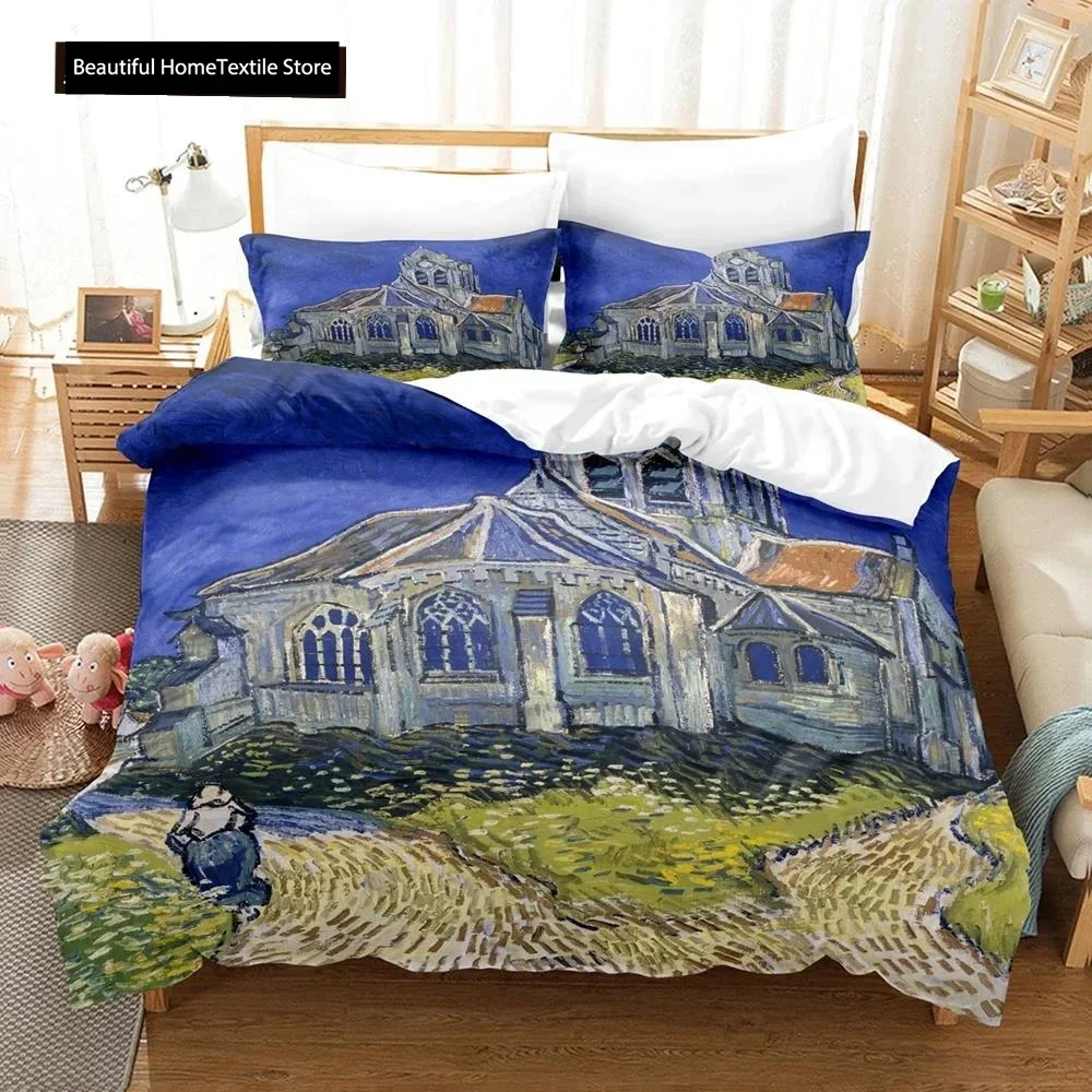 Van Gogh Oil Painting 3D NEW Duvet Cover Pillowcase Bedding Set Adult Boy Girl Bedroom Decoration Children Single Double Large
Van Gogh Oil Painting 3D NEW Duvet Cover Pillowcase Bedding Set Adult Boy Girl Bedroom Decoration Children Single Double Large