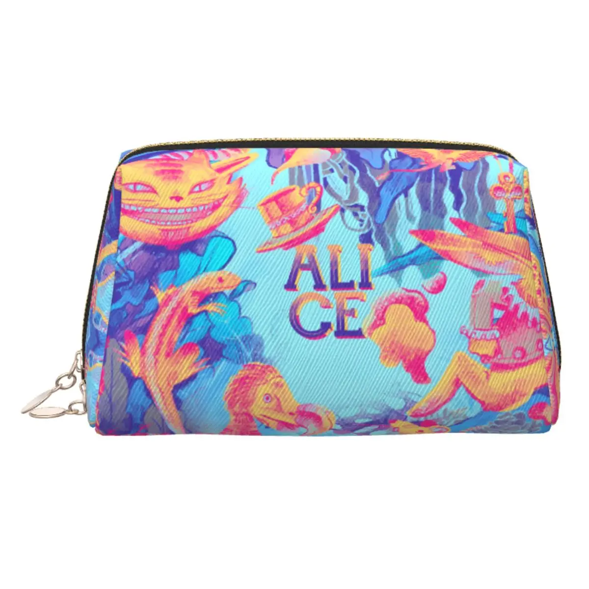 Custom Alice In Wonderland Funny Cosmetic Bag Women Cute Large Capacity Film Makeup Case Beauty Storage Toiletry Bags
Custom Alice In Wonderland Funny Cosmetic Bag Women Cute Large Capacity Film Makeup Case Beauty Storage Toiletry Bags