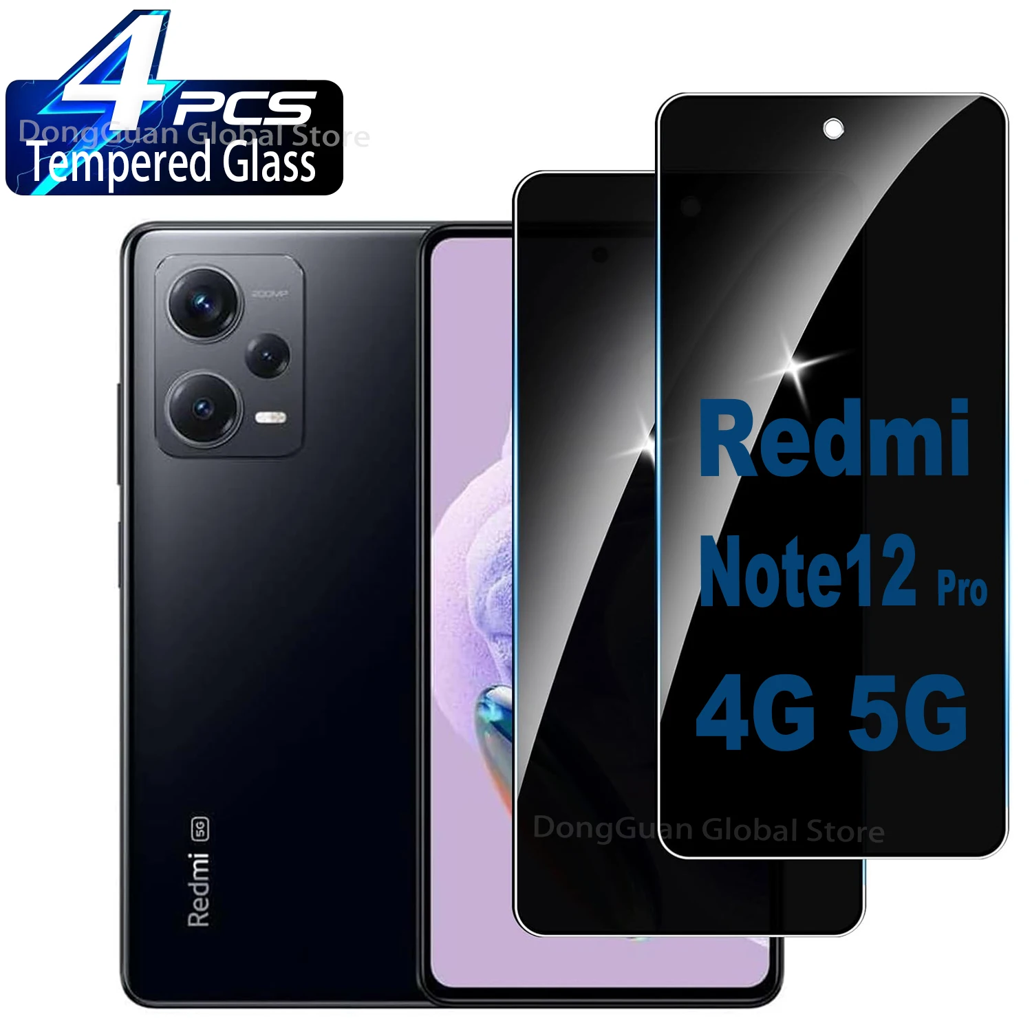 For Xiaomi Redmi Note 12 Pro 5G 4G Anti Spy Tempered Glass Protector Privacy Screen Film
For Xiaomi Redmi Note 12 Pro 5G 4G Anti Spy Tempered Glass Protector Privacy Screen Film