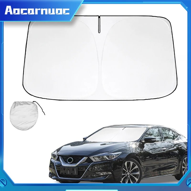 For Nissan Maxima 1990-2024 Car Window Sunshade Cover Sun Shade Windshield Visor Protector Windscreen Folding UV Protection
For Nissan Maxima 1990-2024 Car Window Sunshade Cover Sun Shade Windshield Visor Protector Windscreen Folding UV Protection