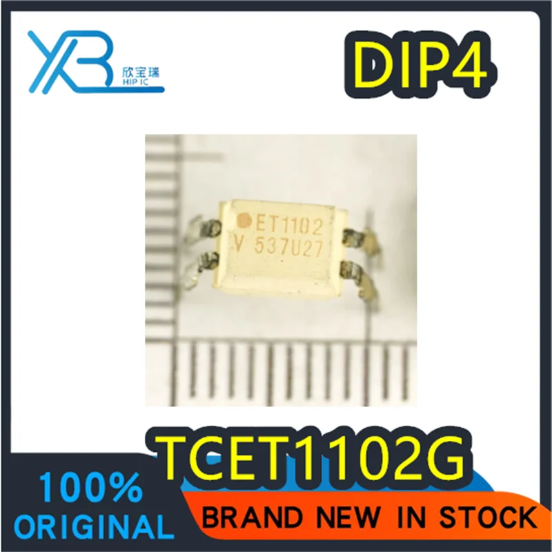 (10/50 pieces) ET1102 DIP4 new genuine optocoupler photocoupler TCET1102 E1102G spot delivery fast 
(10/50 pieces) ET1102 DIP4 new genuine optocoupler photocoupler TCET1102 E1102G spot delivery fast