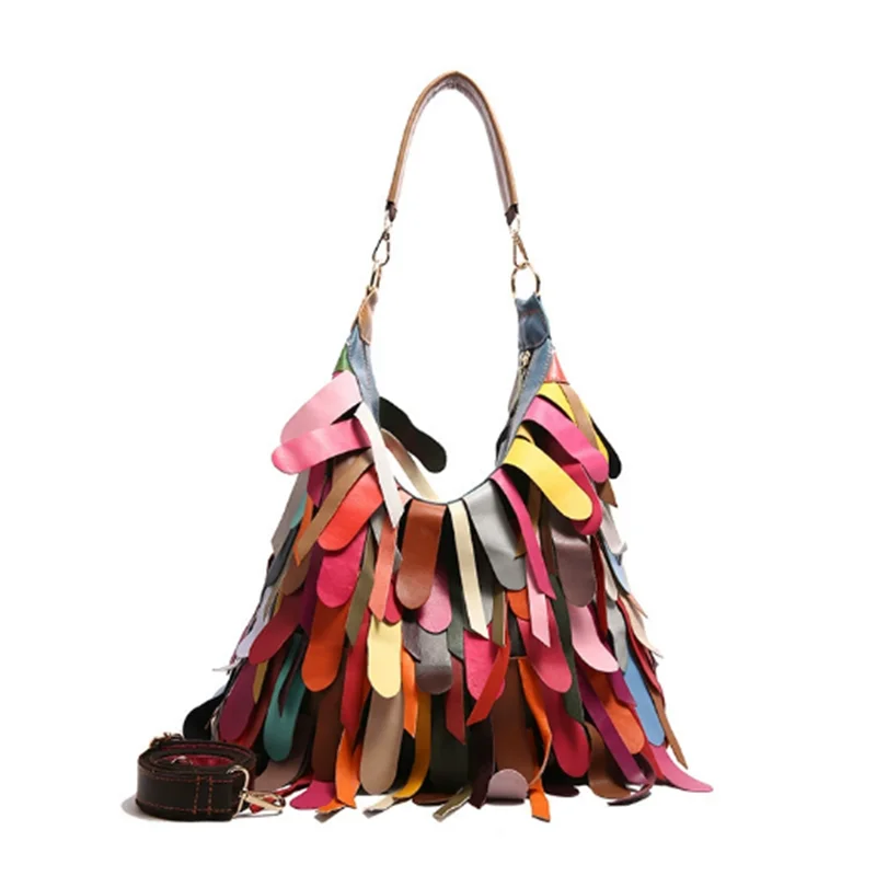 2025 New Large Capacity Trendy Leather Underarm Shoulder Bag for Women, Personalized Tassel Commuter Crossbody Bag
2025 New Large Capacity Trendy Leather Underarm Shoulder Bag for Women, Personalized Tassel Commuter Crossbody Bag