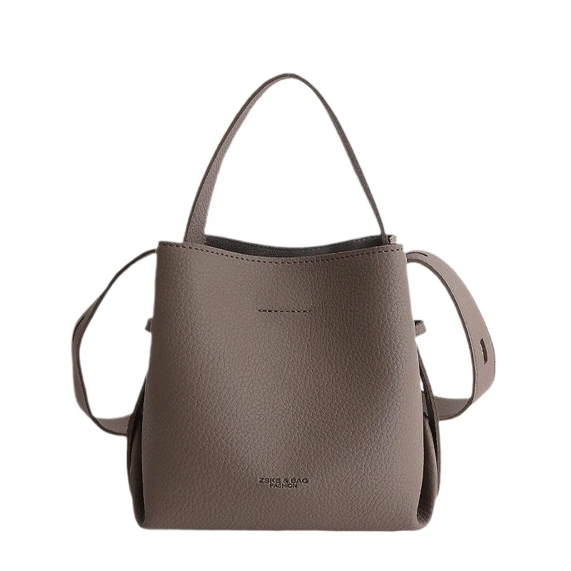 Women's Bucket Bag with Convertible Crossbody Shoulder Bag Strap Minimalist Spacious Daily Commuter Niche Design
Women's Bucket Bag with Convertible Crossbody Shoulder Bag Strap Minimalist Spacious Daily Commuter Niche Design