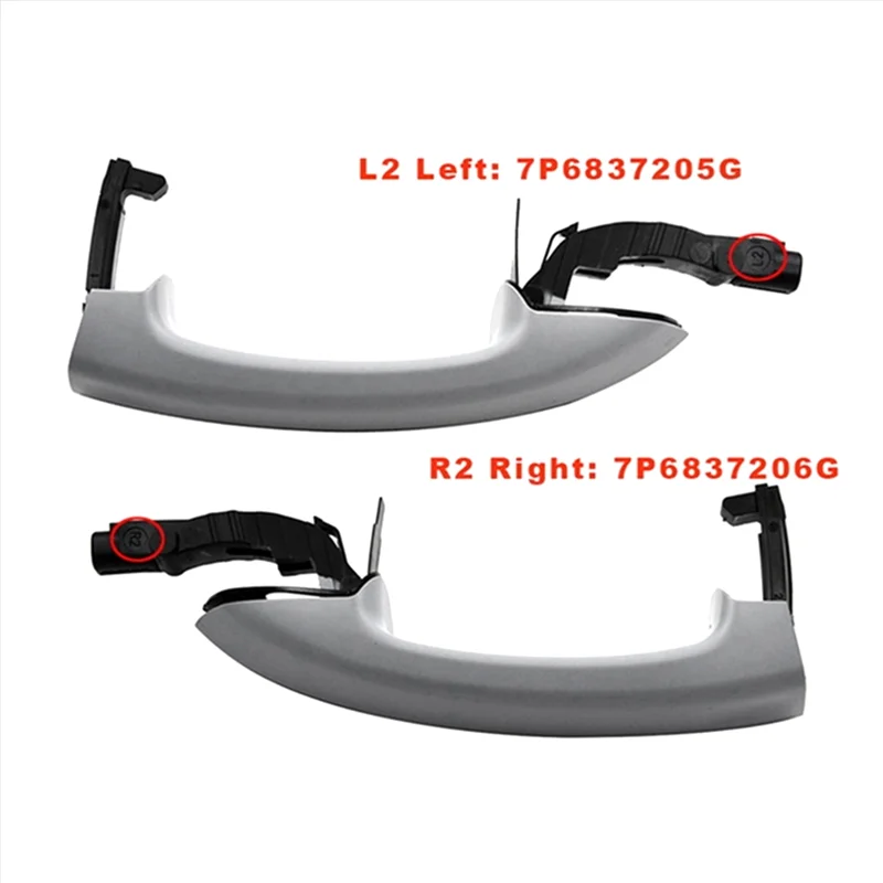 Efficientt-L+R Exterior Door Handle Direct Replacement For VW Touareg 2011-2017 V6 Hybrid NF 7P6837206G 7P6837206D 7P6837205G D
Efficientt-L+R Exterior Door Handle Direct Replacement For VW Touareg 2011-2017 V6 Hybrid NF 7P6837206G 7P6837206D 7P6837205G D