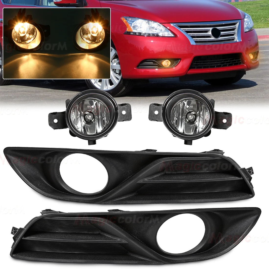 Для Nissan Sylphy Sentra Bluebird 2013 2024 2015 автомобильные противотуманные фары переднего бампера с проводами, крышка переключателя, аксессуары 12 В
Для Nissan Sylphy Sentra Bluebird 2013 2024 2015 автомобильные противотуманные фары переднего бампера с проводами, крышка переключателя, аксессуары 12 В