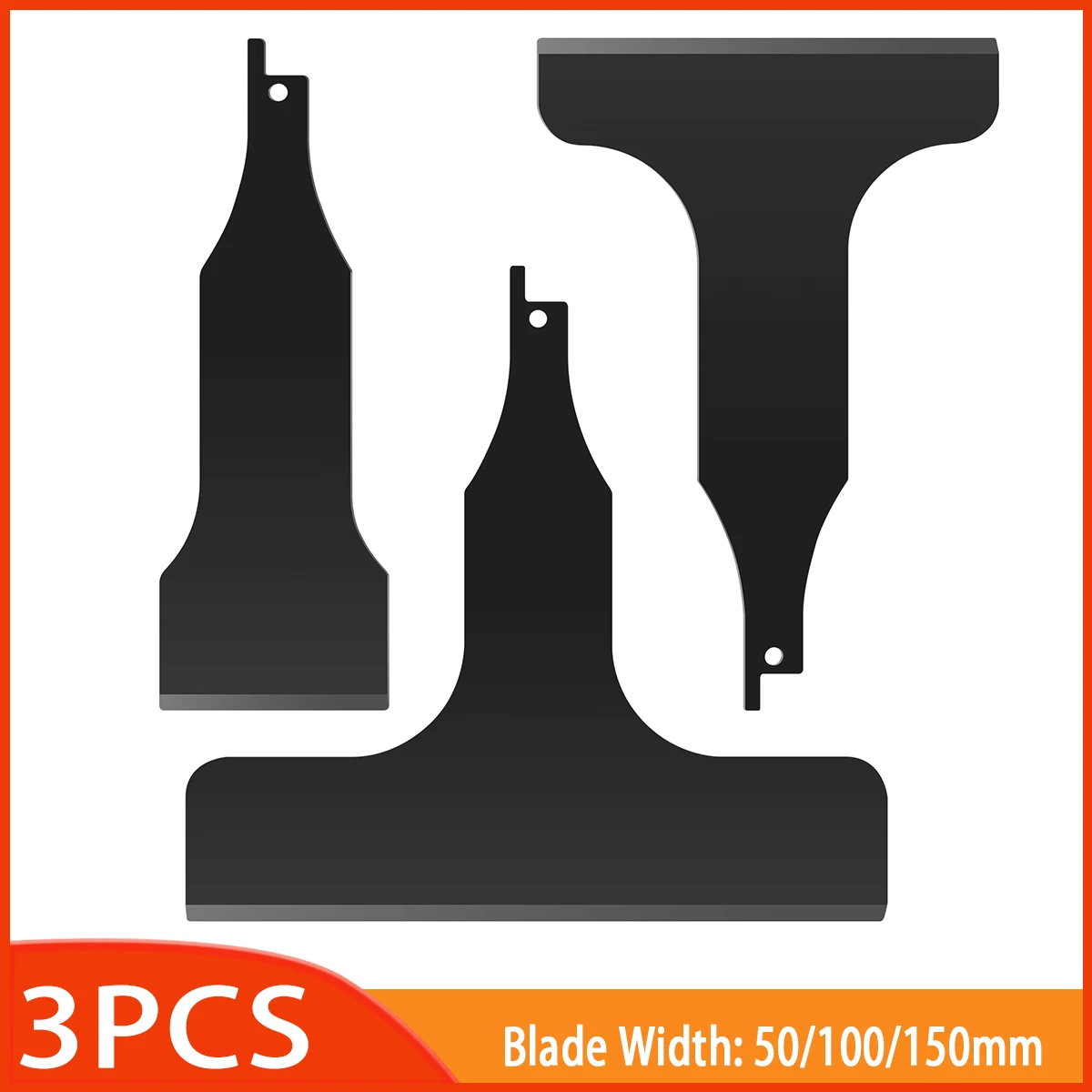 3PCS Reciprocating Saber Shovel 50/100/150mm Hcs Electric Scraper Saw Blade for Cleaning Removal Tile Grout Glue Gap Wall Putty
3PCS Reciprocating Saber Shovel 50/100/150mm Hcs Electric Scraper Saw Blade for Cleaning Removal Tile Grout Glue Gap Wall Putty