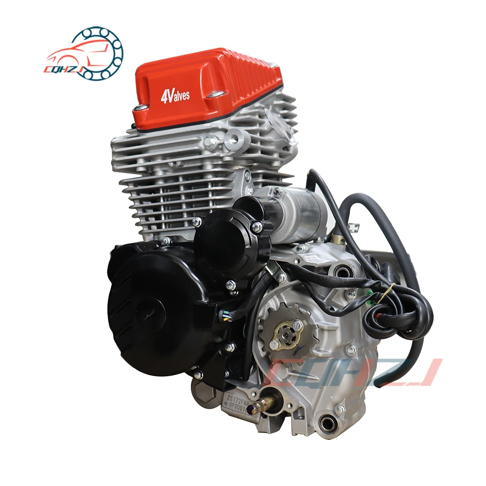 CQHZJ Best Sale CB250r 4-stroke CDI Single Cylinder 72X61.4mm Bore and Stroke for Zongshen Motorcycle Engines
CQHZJ Best Sale CB250r 4-stroke CDI Single Cylinder 72X61.4mm Bore and Stroke for Zongshen Motorcycle Engines
