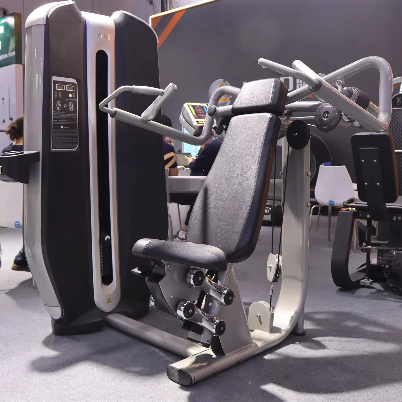 Exercise Muscle Gym Equipment Strength Training Pin Loaded Selection Shoulder Press Machine
Exercise Muscle Gym Equipment Strength Training Pin Loaded Selection Shoulder Press Machine