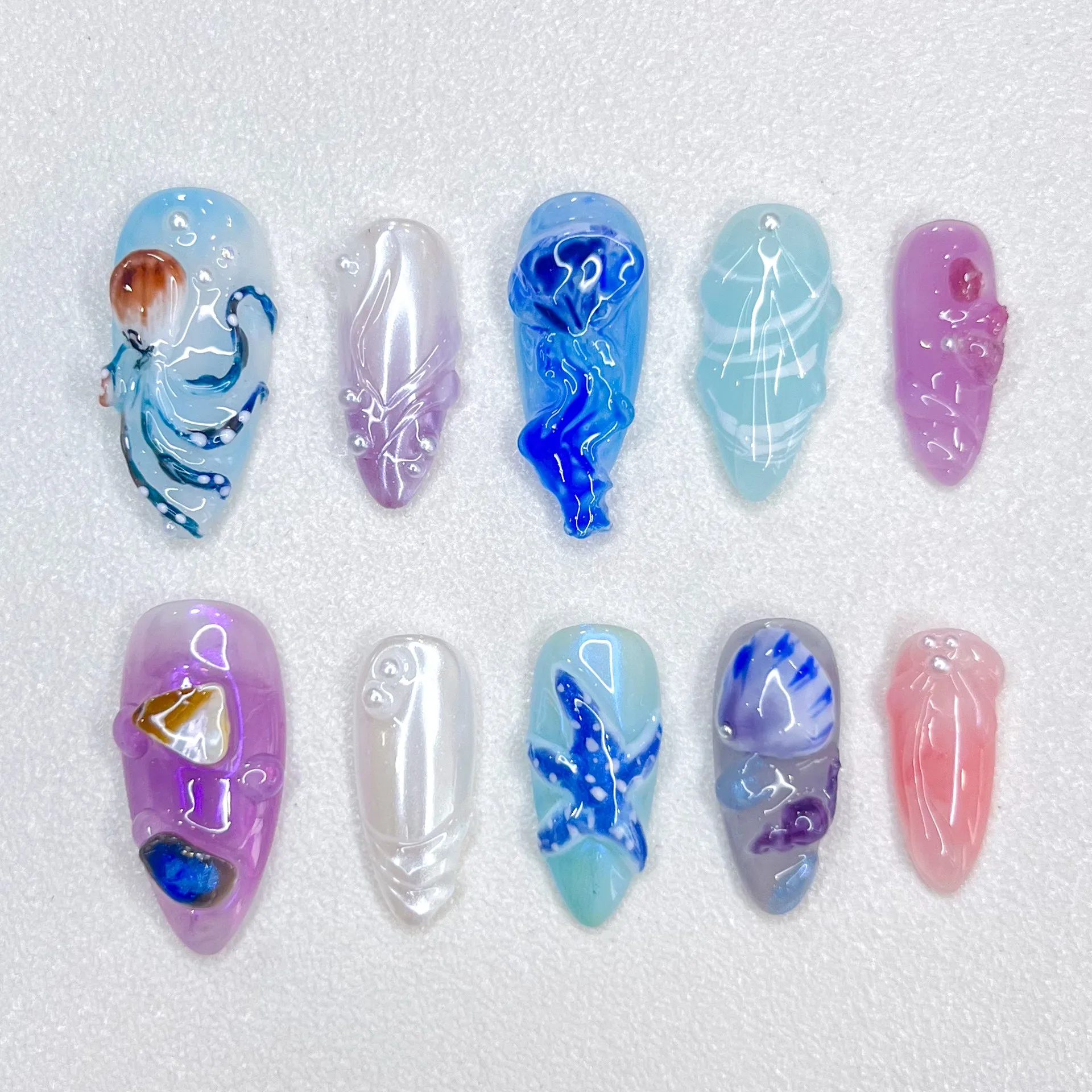 Handmade Color Mandarin Duck New 10pcs Pink Kitten Series Handmade Manicure High Quality Fake Nails Press on Nails
Handmade Color Mandarin Duck New 10pcs Pink Kitten Series Handmade Manicure High Quality Fake Nails Press on Nails