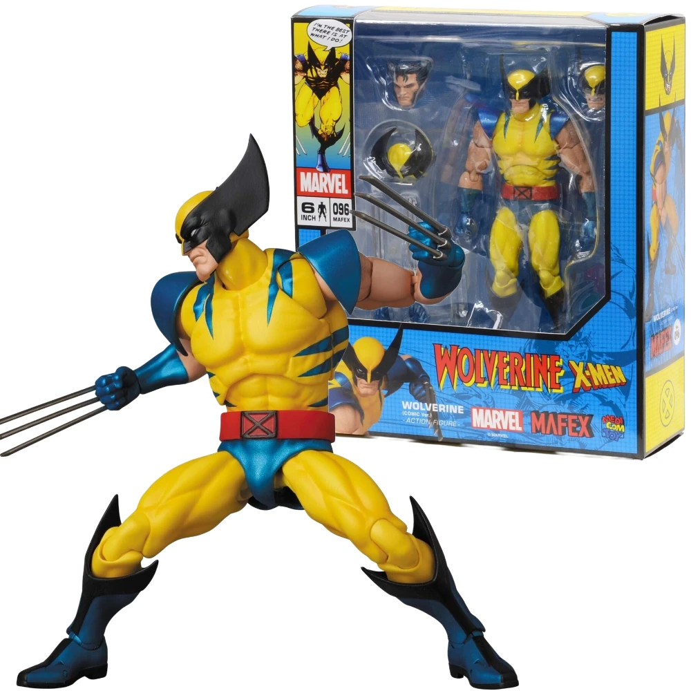 В наличии re-release MAFEX 096 No.096 Wolverine Comics Ver. Экшн-фижура аниме модели игрушки
В наличии re-release MAFEX 096 No.096 Wolverine Comics Ver. Экшн-фижура аниме модели игрушки