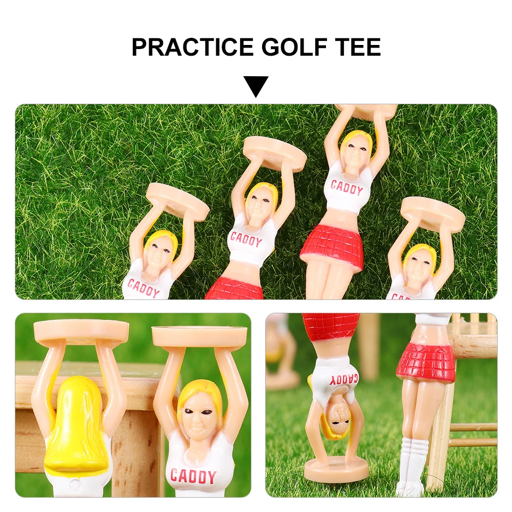 8pcs Beauty Cheerleader Shaped Tees Premium Plastic Ball Nails Lightweight Golf Practice Tee Stand Novelty Design Easy Carry
8pcs Beauty Cheerleader Shaped Tees Premium Plastic Ball Nails Lightweight Golf Practice Tee Stand Novelty Design Easy Carry