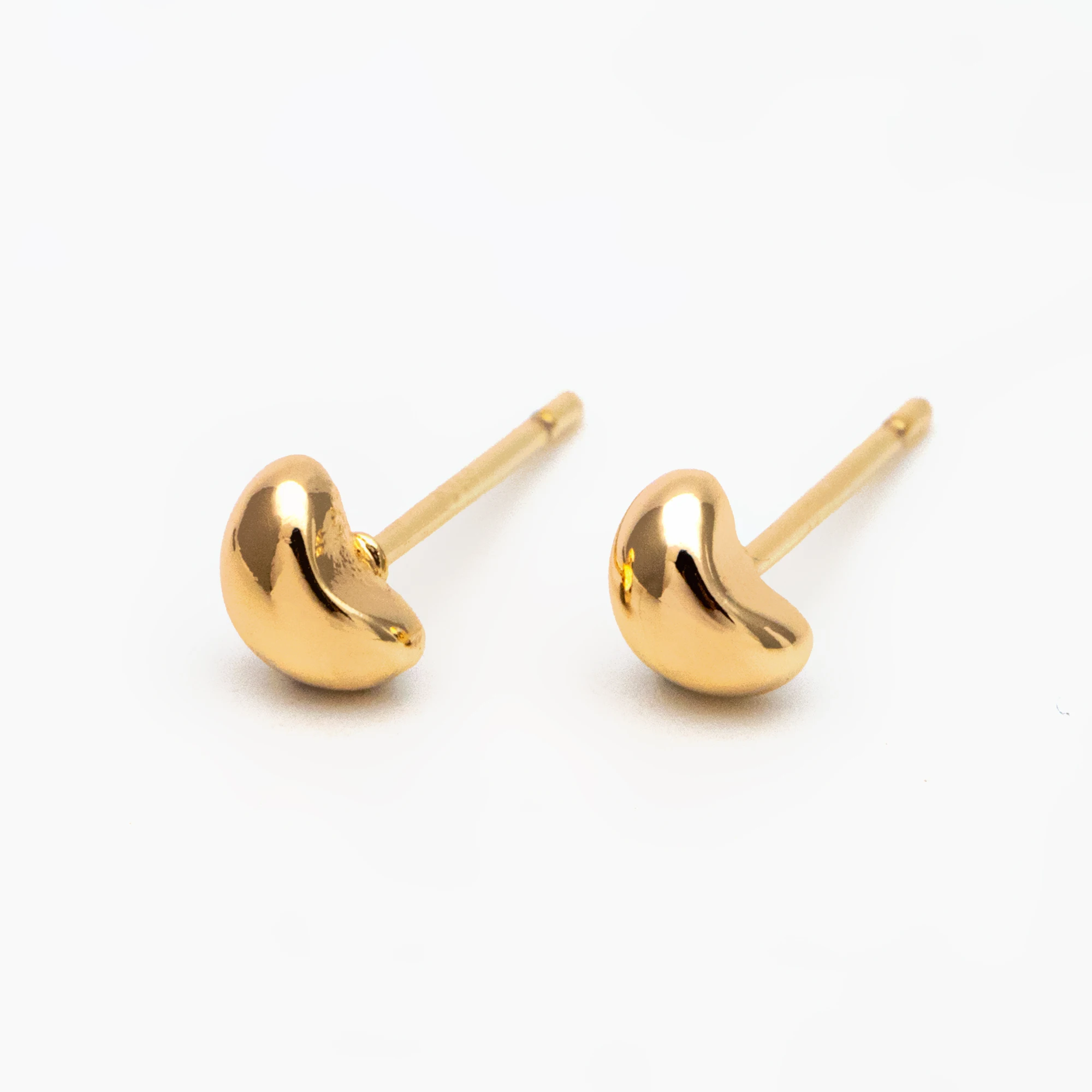 10pcs Gold Tiny Pea Earrings 5.5mm, Real Gold Plated Brass Minimalist Stud Earrings (#GB-4256)
10pcs Gold Tiny Pea Earrings 5.5mm, Real Gold Plated Brass Minimalist Stud Earrings (#GB-4256)