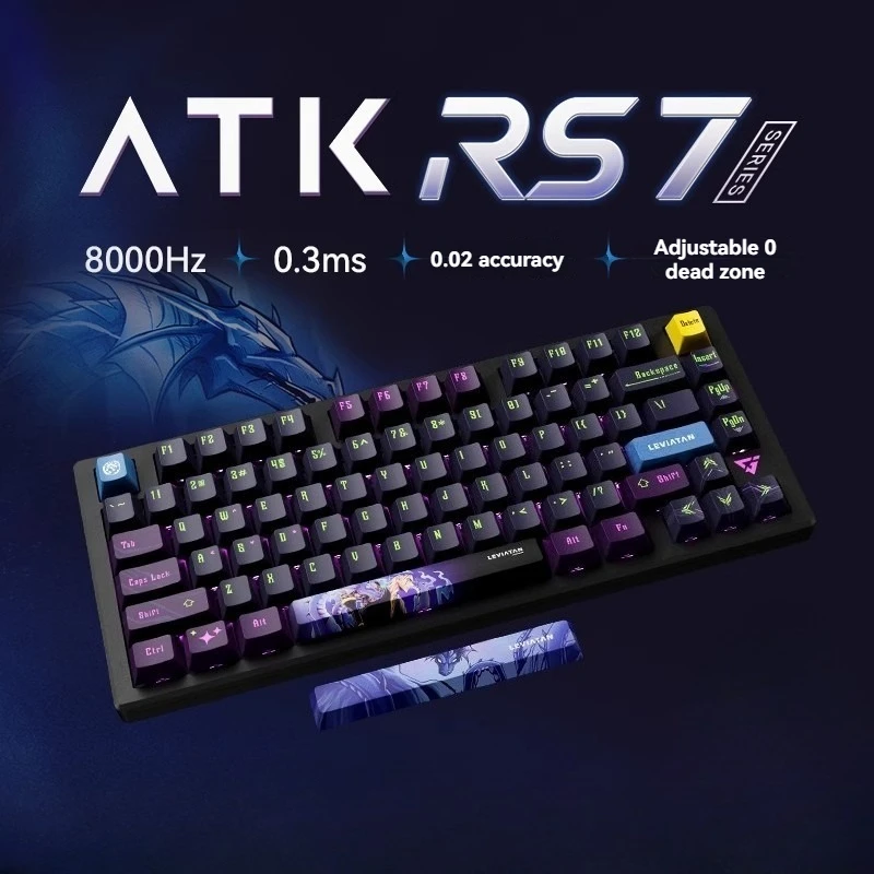 Магнитная клавиатура ATK RS7, 8K, проводной режим, горячая замена, ПРОКЛАДКА, индивидуальный 75% распределение, магнитный переключатель для киберспорта, клавиатура Valorant
Магнитная клавиатура ATK RS7, 8K, проводной режим, горячая замена, ПРОКЛАДКА, индивидуальный 75% распределение, магнитный переключатель для киберспорта, клавиатура Valorant