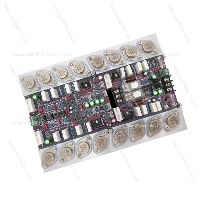 HiFi 2 0 Power Amplifier Board Gold Sealed Tube High Power Class AB Stereo Audio Amp
HiFi 2 0 Power Amplifier Board Gold Sealed Tube High Power Class AB Stereo Audio Amp