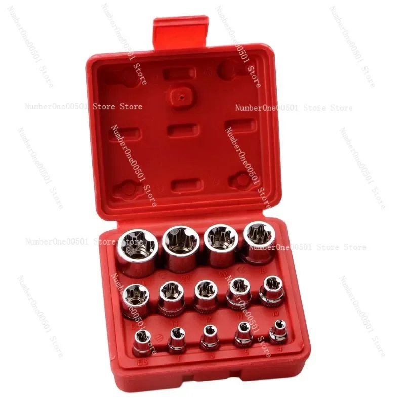 14pcs / set E star Torx female bit female 1/2 "3/8" 1/4 "E4-E24 High quality hand tools set repair tool
14pcs / set E star Torx female bit female 1/2 "3/8" 1/4 "E4-E24 High quality hand tools set repair tool