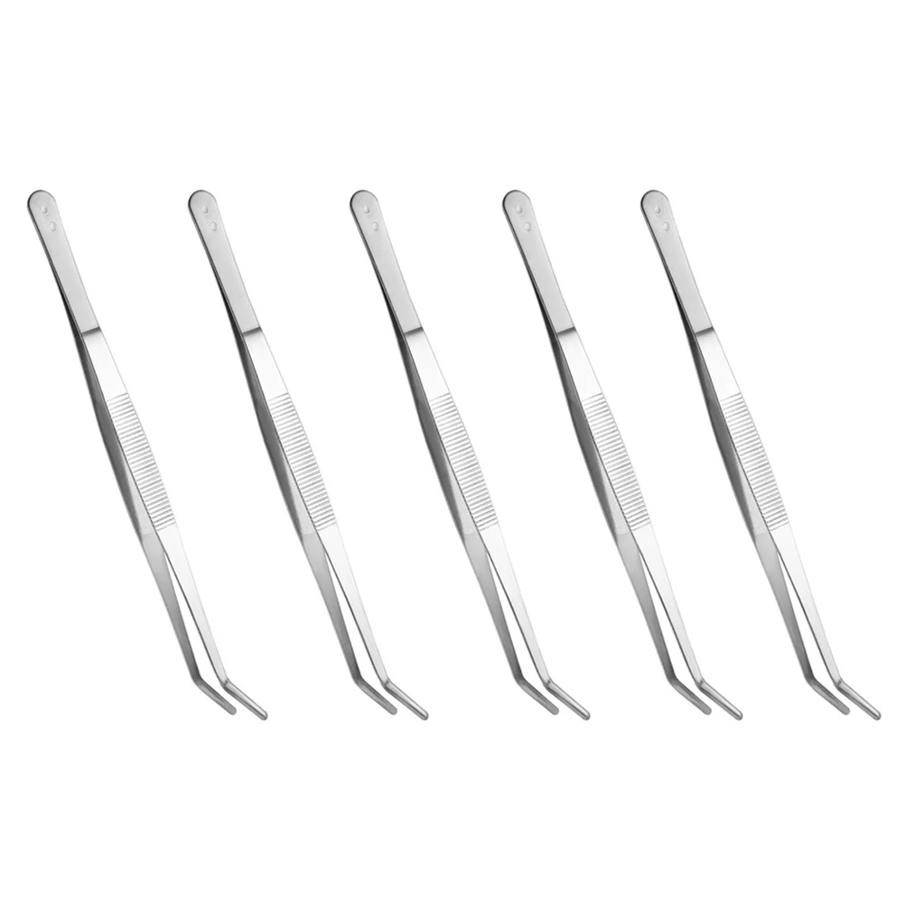 5 Pcs Medical Tweezers Bent Tip Dressing Dentist Care Teeth Kit Dentists Supplies Oral
5 Pcs Medical Tweezers Bent Tip Dressing Dentist Care Teeth Kit Dentists Supplies Oral