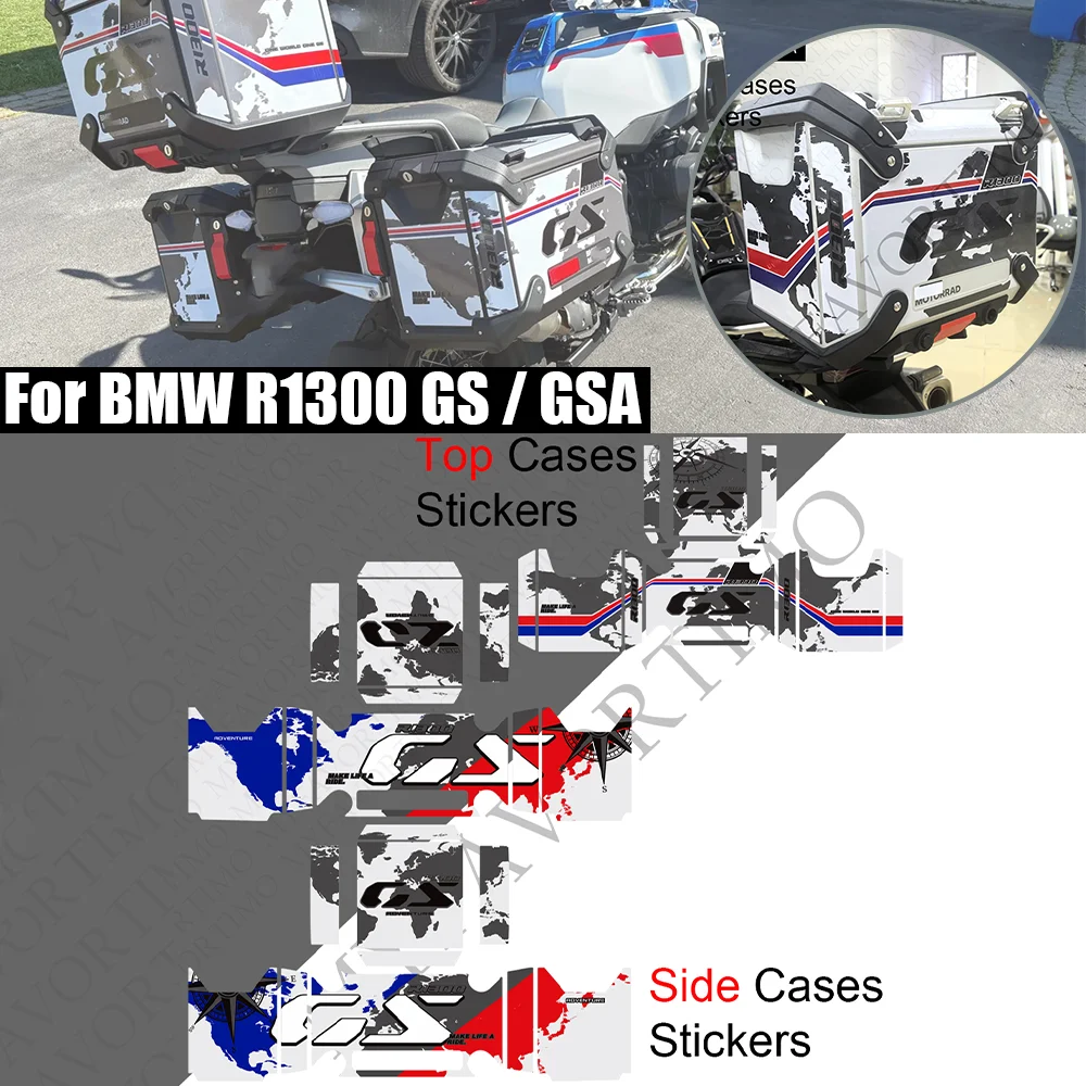 For R1300GS R1300GSA ADV Adventure Luggage carrier Trunk Luggage Panniers Aluminium Side Top Cases Stickers Decals R1300 GS
For R1300GS R1300GSA ADV Adventure Luggage carrier Trunk Luggage Panniers Aluminium Side Top Cases Stickers Decals R1300 GS