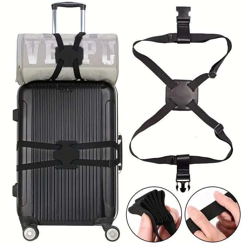 Black Adjustable Luggage Bag Suitcase Adjustable Strap Travel Accessories Strap
Black Adjustable Luggage Bag Suitcase Adjustable Strap Travel Accessories Strap