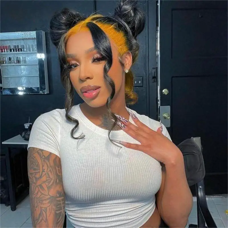 13x4 Lace Frontal Body Wave Human Hair Wig Yellow Ombre Colored Lace Front Human Hair Wig Glueless Wig Human Hair Pre Plucked
13x4 Lace Frontal Body Wave Human Hair Wig Yellow Ombre Colored Lace Front Human Hair Wig Glueless Wig Human Hair Pre Plucked