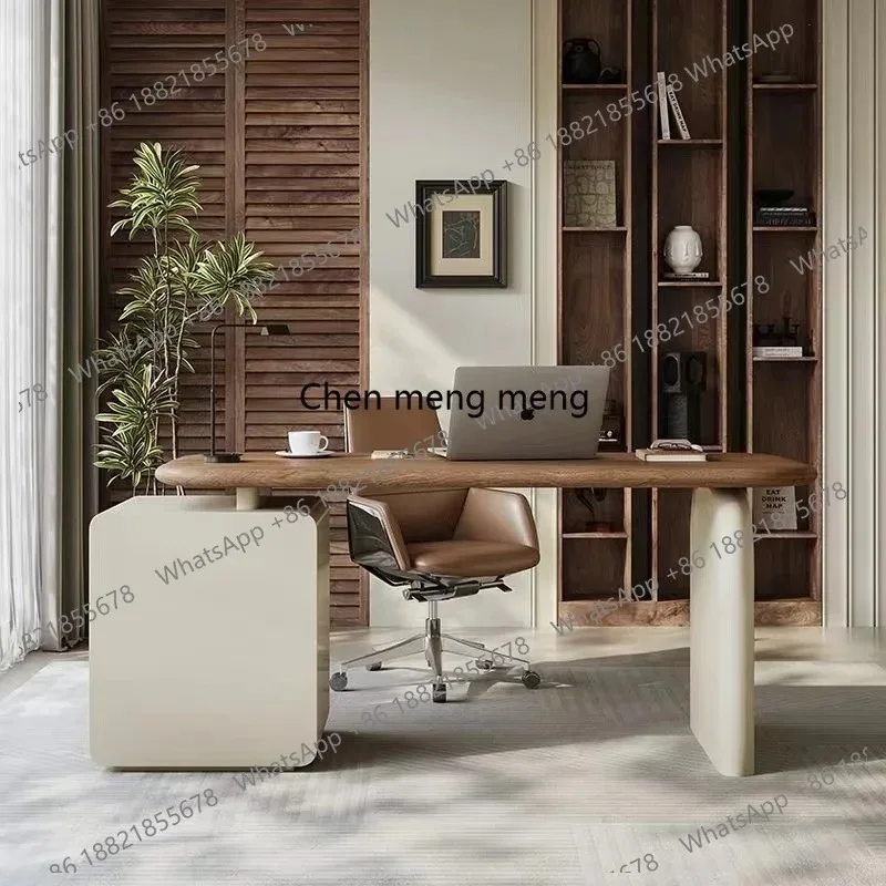 Письменный стол в средневековом стиле из массива дерева, компьютерный стол для офиса, современный простой стол цвета орех, утолщенный, модель M178
Письменный стол в средневековом стиле из массива дерева, компьютерный стол для офиса, современный простой стол цвета орех, утолщенный, модель M178