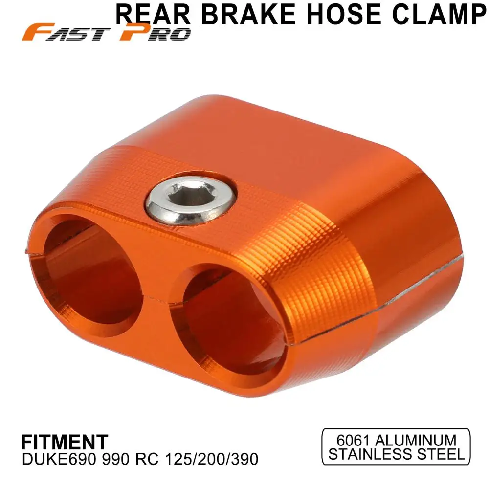 Motorcycles Accessories CNC Rear Brake Line Holder Hose Clamp For KTM DUKE 690 DUKE 990 RC Street Bike Motocross Aluminum
Motorcycles Accessories CNC Rear Brake Line Holder Hose Clamp For KTM DUKE 690 DUKE 990 RC Street Bike Motocross Aluminum