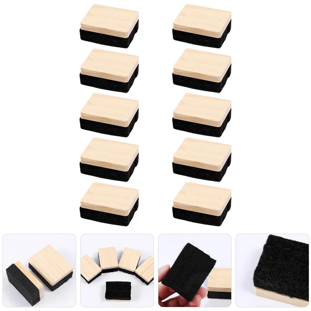 10Pcs Blackboard Erasers Wooden Chalkboard Wipers Dust Free Cleaning for Schools Offices Classrooms Bulk White Board Erasers
10Pcs Blackboard Erasers Wooden Chalkboard Wipers Dust Free Cleaning for Schools Offices Classrooms Bulk White Board Erasers