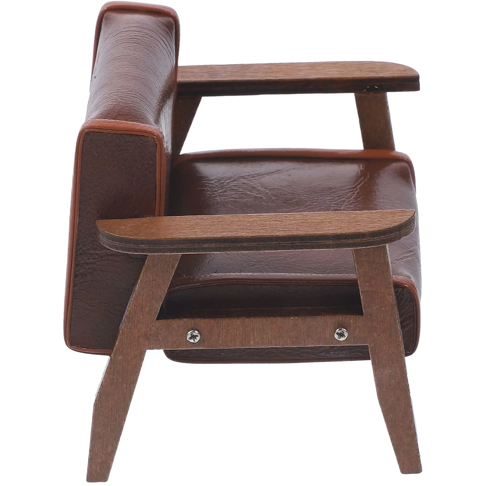 Miniature 1:12 Scale Light Wooden Mini Sofa Chair Shallow Brown Double Seater Vintage Decorative Doll House Furniture Mini Model
Miniature 1:12 Scale Light Wooden Mini Sofa Chair Shallow Brown Double Seater Vintage Decorative Doll House Furniture Mini Model
