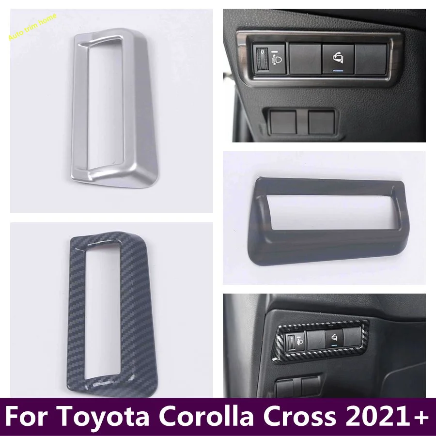 ABS Head Light Lamp Control Switch Button Decoration Frame Cover Trim Fit For Toyota Corolla Cross 2021 - 2024 Car Accessories
ABS Head Light Lamp Control Switch Button Decoration Frame Cover Trim Fit For Toyota Corolla Cross 2021 - 2024 Car Accessories