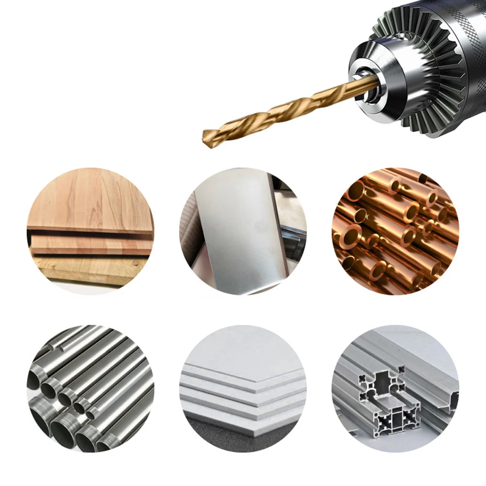 Drill Bit Set For Metal Metal Cutter Drilling Tool Set HSS Drill Bit Set Enhanced Efficiency Multiple Sizes Available
Drill Bit Set For Metal Metal Cutter Drilling Tool Set HSS Drill Bit Set Enhanced Efficiency Multiple Sizes Available