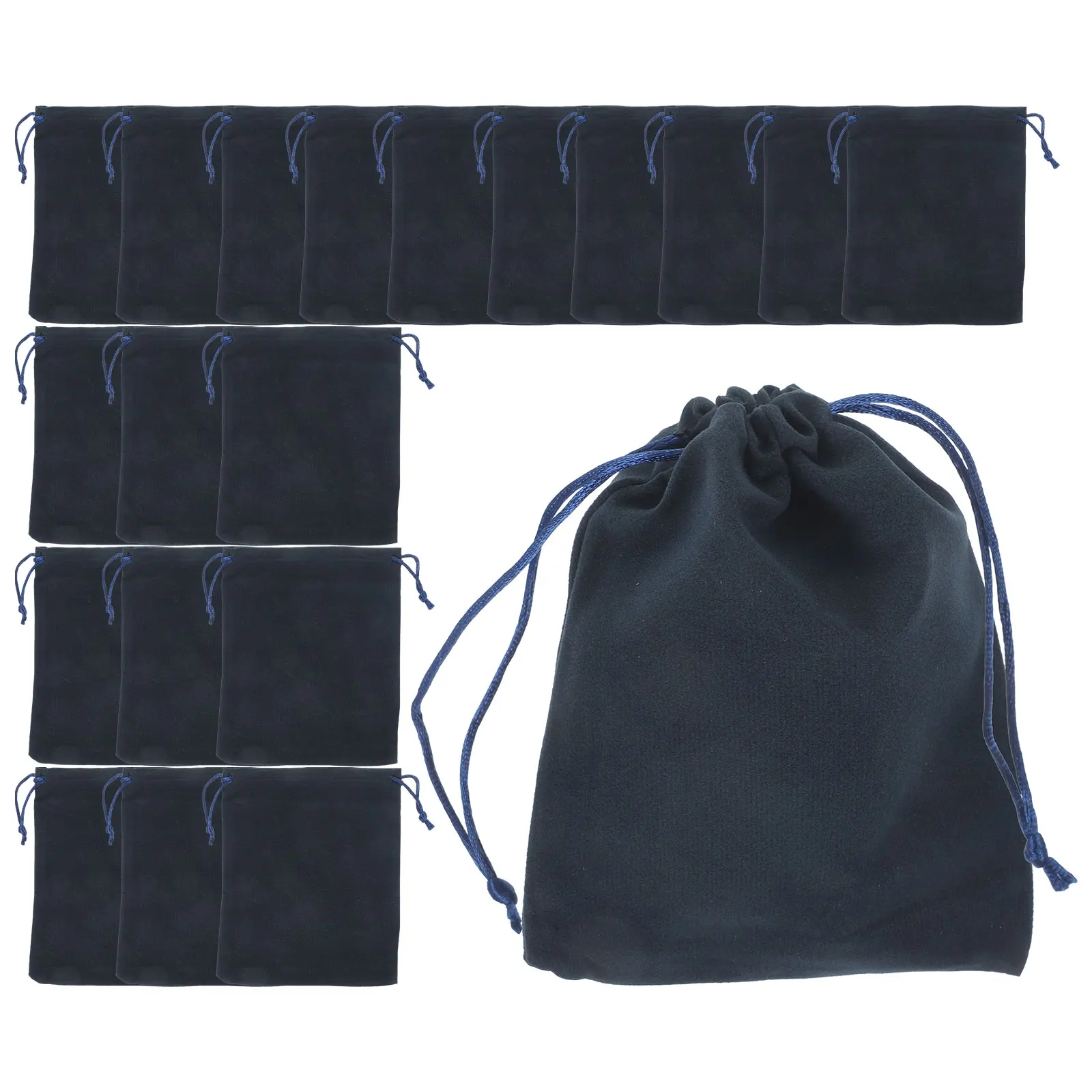 20pcs Jewelry Bags Drawstring Small Pouches 12x15cm Blue Short Storage Party Supplies Wedding Candy Gift Bags
20pcs Jewelry Bags Drawstring Small Pouches 12x15cm Blue Short Storage Party Supplies Wedding Candy Gift Bags