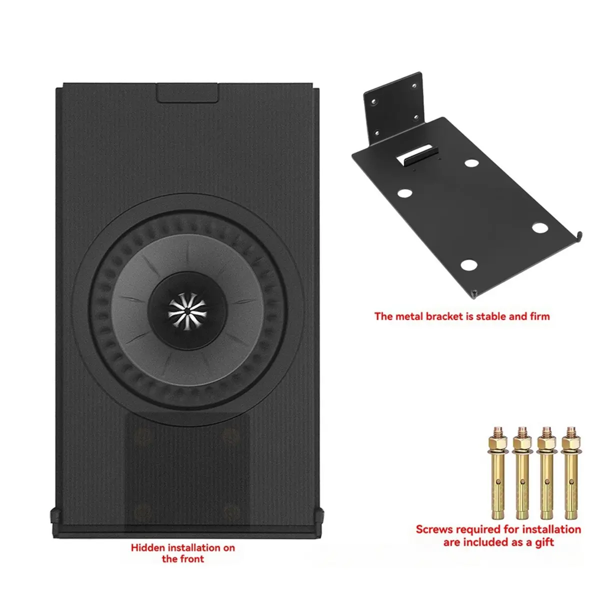 DTC5 Speaker Wall Mount Bracket Metal Speaker Shelf for KEF Coda W Speaker, Speaker Wall Bracket Stand
DTC5 Speaker Wall Mount Bracket Metal Speaker Shelf for KEF Coda W Speaker, Speaker Wall Bracket Stand