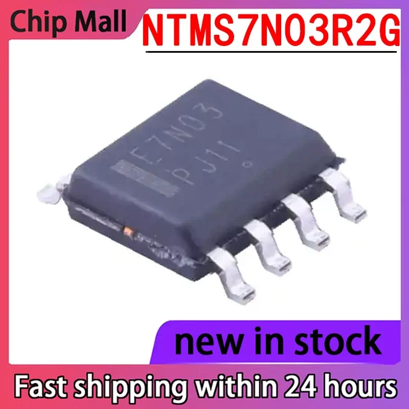 5PCS New NTMS7N03R2G Package SOP8 N Channel Withstand Voltage: 30V Current: 4.8A Field-effect Transistor
5PCS New NTMS7N03R2G Package SOP8 N Channel Withstand Voltage: 30V Current: 4.8A Field-effect Transistor
