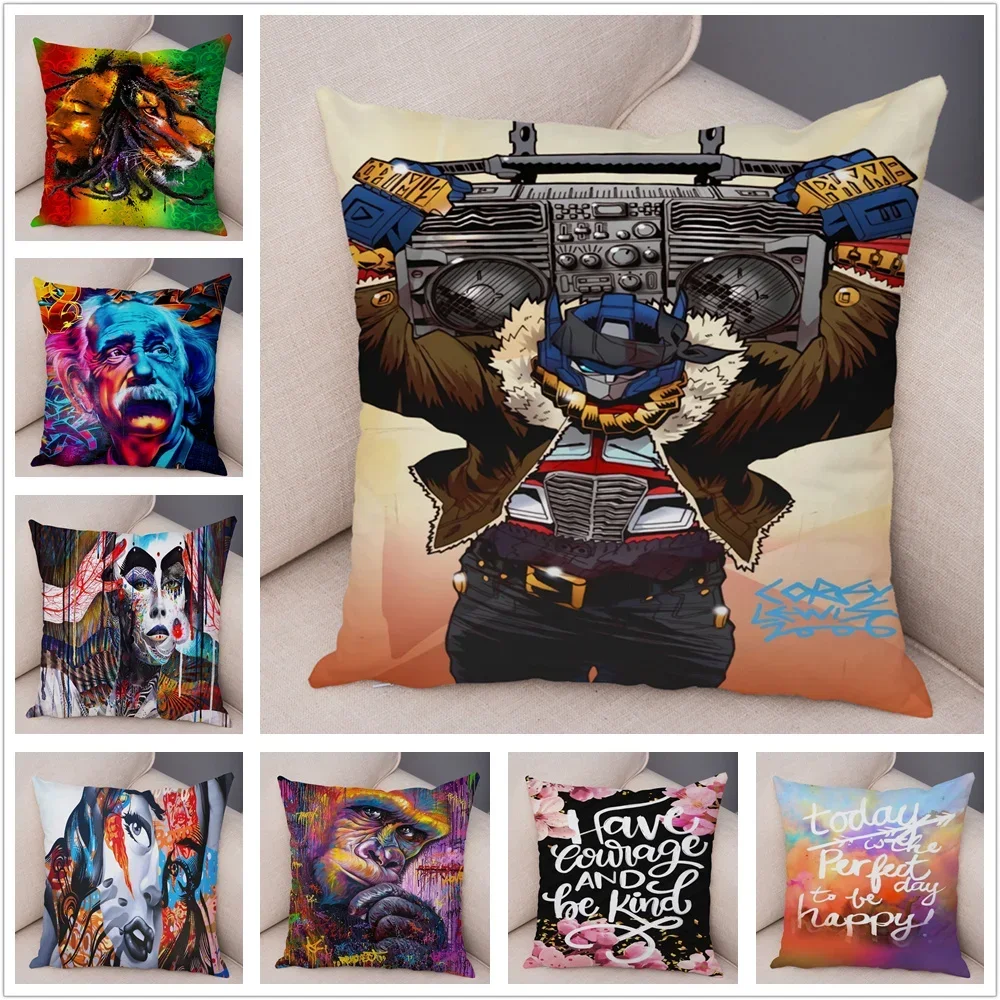 Cartoon character avatar pattern printing pillow cases Sofa cushion cover s decorative
Cartoon character avatar pattern printing pillow cases Sofa cushion cover s decorative