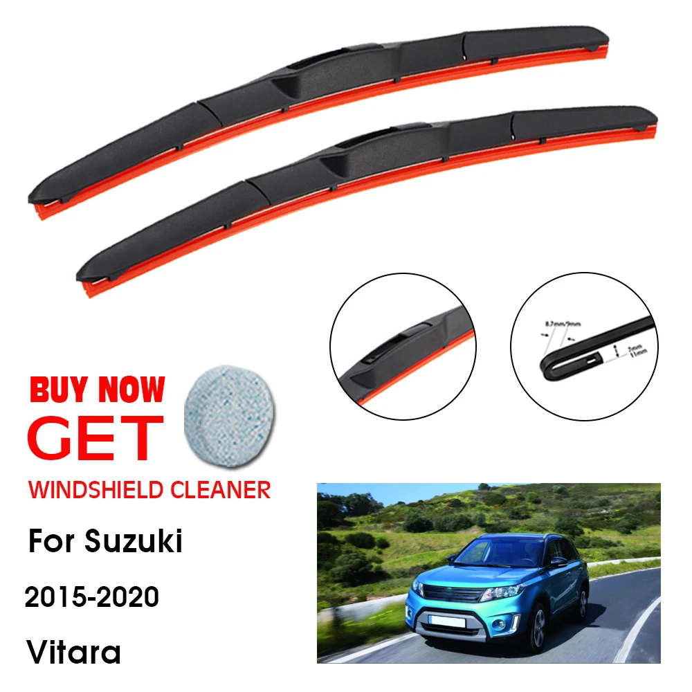 Car Wiper For Suzuki Vitara 24"+16" 2015-2020 Front Window Washer Windscreen Windshield Silica Gel Wiper Blades Accessories
Car Wiper For Suzuki Vitara 24"+16" 2015-2020 Front Window Washer Windscreen Windshield Silica Gel Wiper Blades Accessories