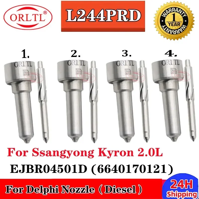 4 шт. форсунки L244PRD EJBR04501D 6640170121 L244PBD для дизельных двигателей Ssangyong Actyon Kyron
4 шт. форсунки L244PRD EJBR04501D 6640170121 L244PBD для дизельных двигателей Ssangyong Actyon Kyron