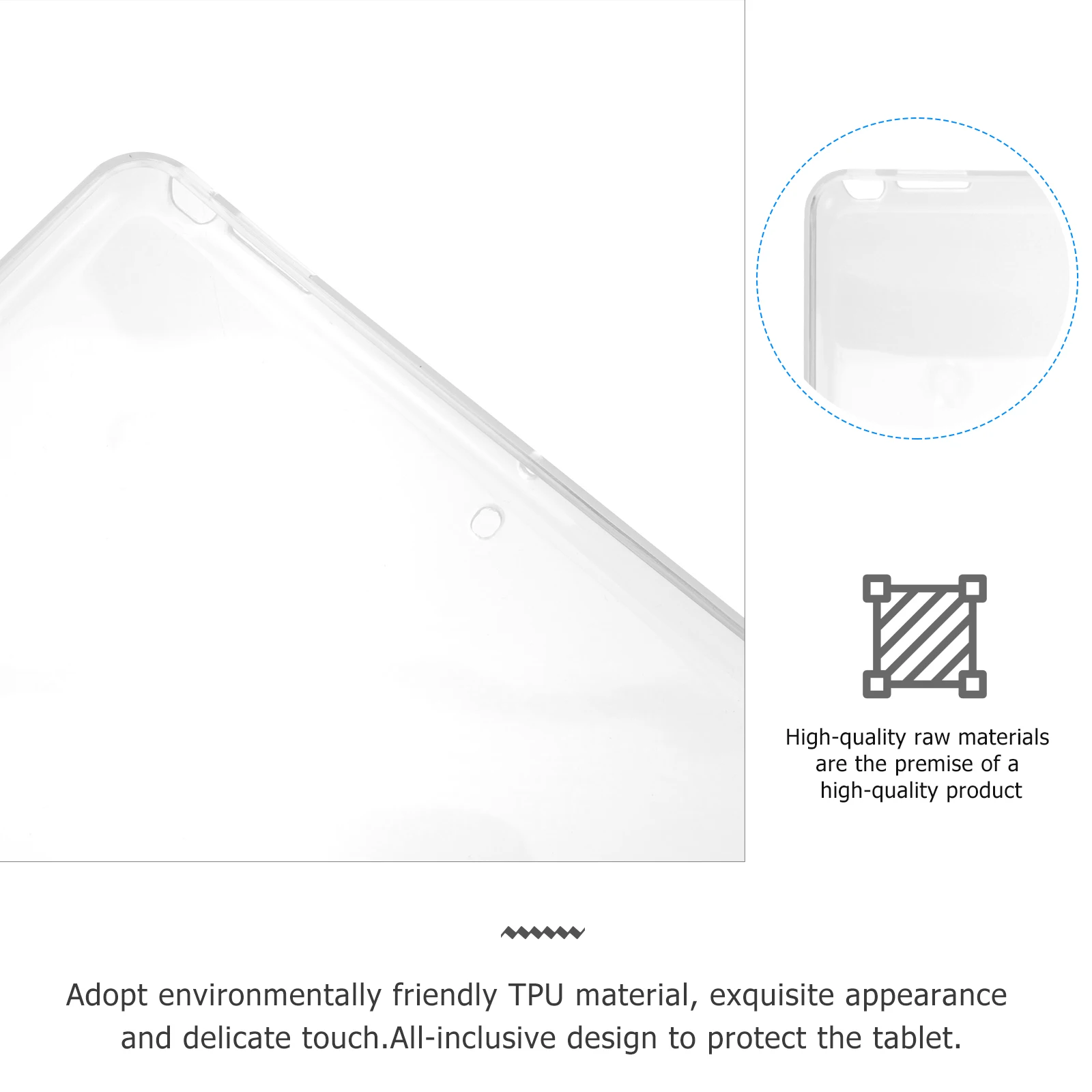 All-Inclusive Tpu Tablet Case Compatible With 10.2 2019 2020 Shockproof Cover Matte Transparent Design Full-Body Protection
All-Inclusive Tpu Tablet Case Compatible With 10.2 2019 2020 Shockproof Cover Matte Transparent Design Full-Body Protection