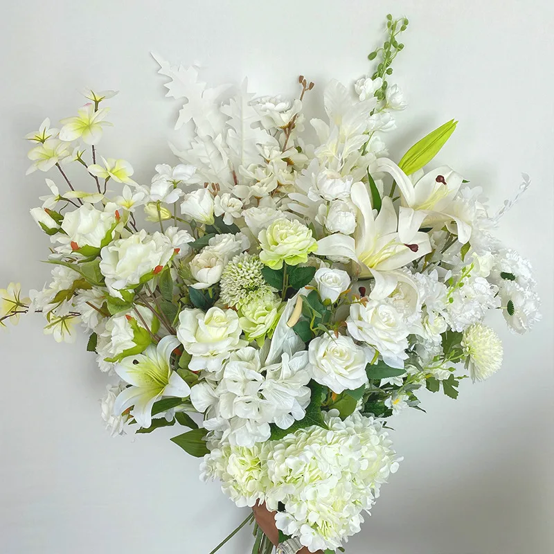 Bluish-white simulated flowers wedding hall decoration props artificial flowers living room restaurant decoration wholesale
Bluish-white simulated flowers wedding hall decoration props artificial flowers living room restaurant decoration wholesale