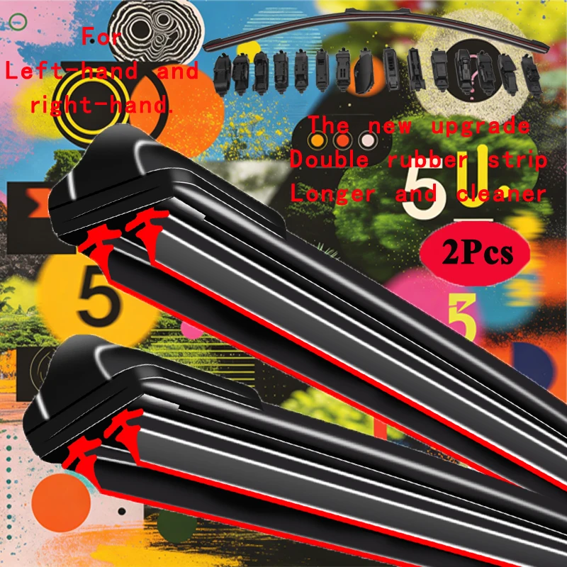 For Nissan Juke F16 2020 2021 2022 Front Wiper Blades Cutter Boneless Frameless Rubber Cleaning Brushes Auto Replacement Parts
For Nissan Juke F16 2020 2021 2022 Front Wiper Blades Cutter Boneless Frameless Rubber Cleaning Brushes Auto Replacement Parts