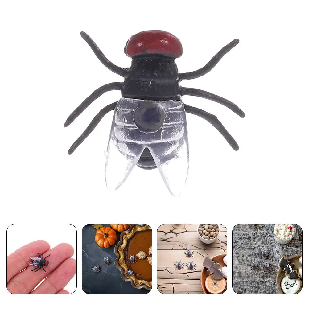 120 Pcs Fly Decorations Insect Figures Fake Small Toy Plastic Bugs Bulk Blowflies
120 Pcs Fly Decorations Insect Figures Fake Small Toy Plastic Bugs Bulk Blowflies