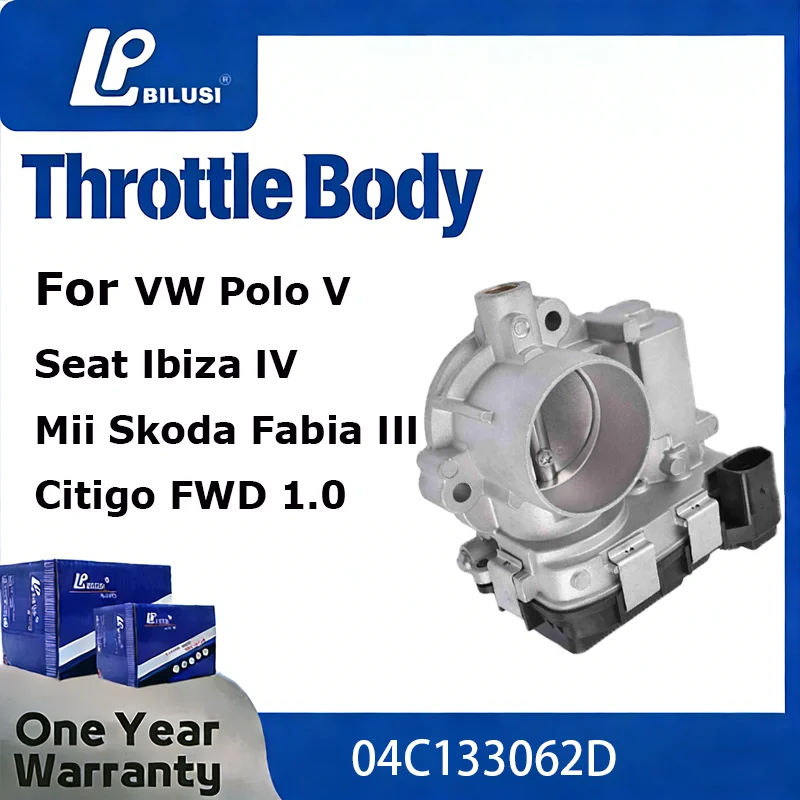 Bilusi Throttle Body Throttle Valve Body 04C133062D Fit for VW Factory Direct Sales 04C133062C
Bilusi Throttle Body Throttle Valve Body 04C133062D Fit for VW Factory Direct Sales 04C133062C