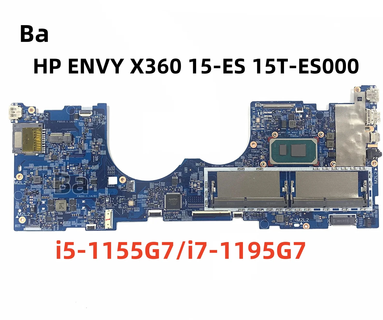 For203038-1N Mainboard for HP ENVY X360 15-ES 15T-ES000 Laptop Motherboard with I5-1135G7 I7-1165G7 CPU UMA 100% Tested
For203038-1N Mainboard for HP ENVY X360 15-ES 15T-ES000 Laptop Motherboard with I5-1135G7 I7-1165G7 CPU UMA 100% Tested