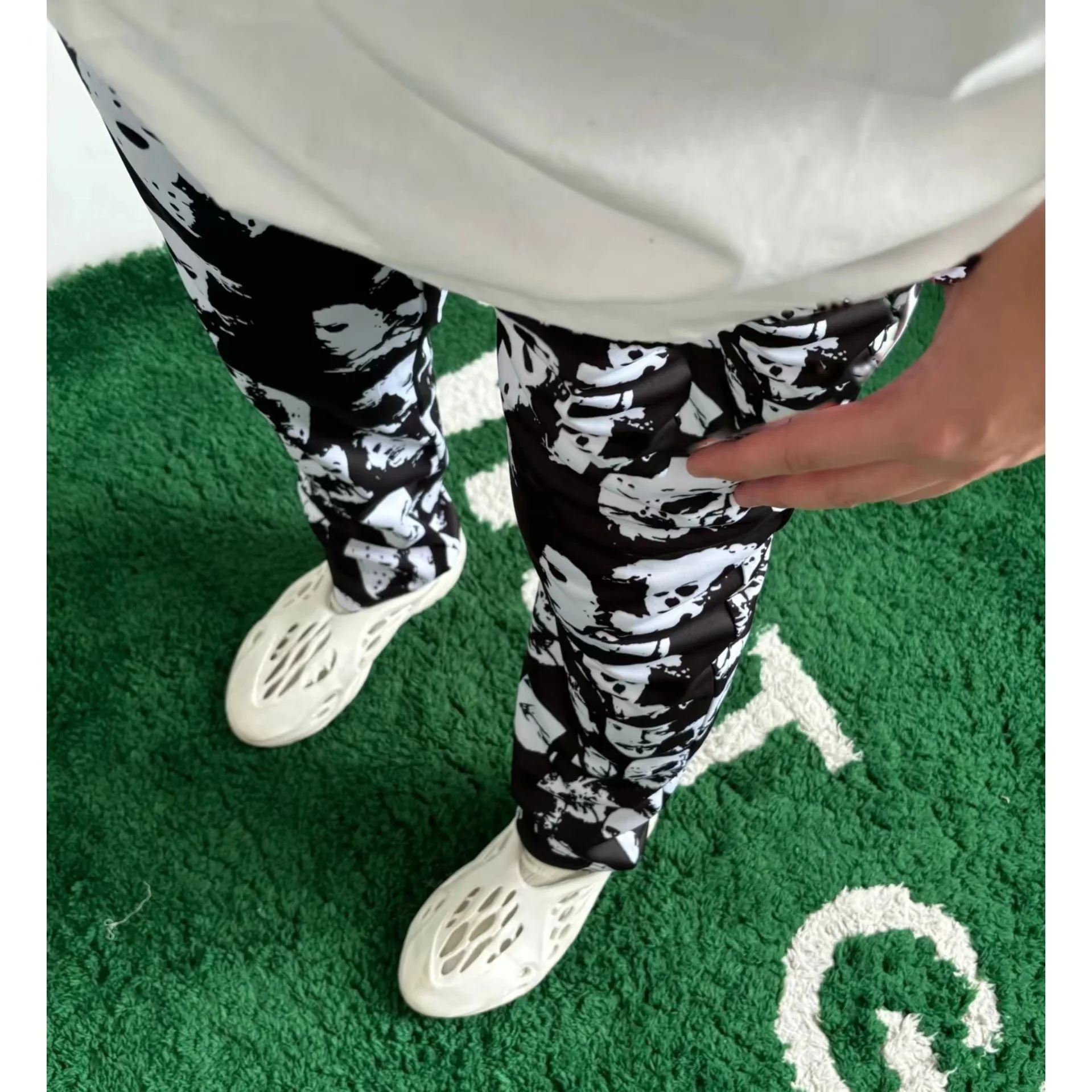 Spring Autumn Men's Baskeall Training Sports Long Pants Casual Straight Leg Print Student Trendy Nine Point Guard Pants
Spring Autumn Men's Baskeall Training Sports Long Pants Casual Straight Leg Print Student Trendy Nine Point Guard Pants